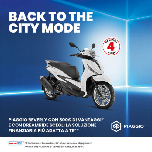 Beverly 310cc, 400cc Euro5+