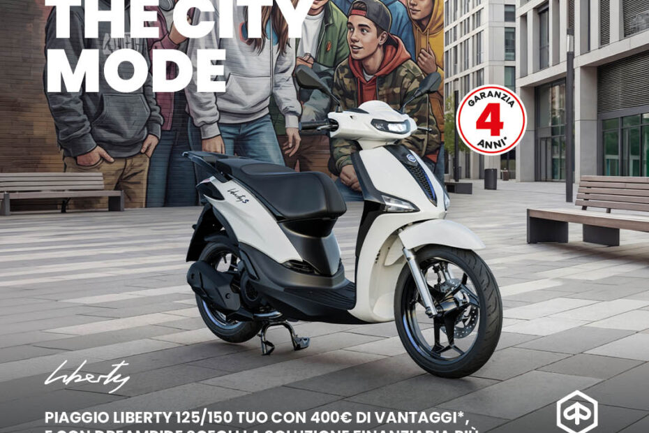 Liberty 50cc, 125cc, 150cc Euro5+