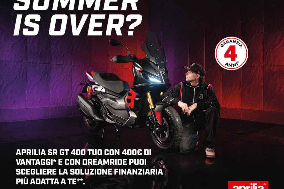 NEW Aprilia SR GT 400